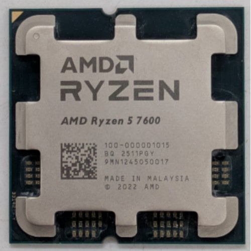 Процессор AMD Ryzen 5 7600 3.8(5.1)GHz 32MB sAM5 Tray (100-000001015) (Восстановлено продавцом, 919180) купить в Украине | Telemart фото