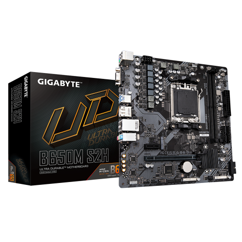 Материнська плата Gigabyte B650M S2H (sAM5, AMD B650) (Відновлено продавцем, 919188) купити в Україні | Telemart фото