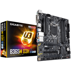Материнская плата Gigabyte B365M D3H (s1151-V2, Intel B365) (Восстановлено продавцом, 919224)