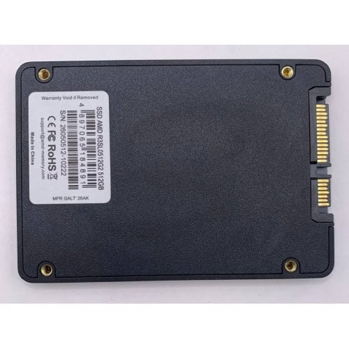 Ssd-диск AMD Radeon R3 3D NAND 512GB 2.5" (R3SL0512G2) (Восстановлено продавцом, 919232) купить в Украине | Telemart фото