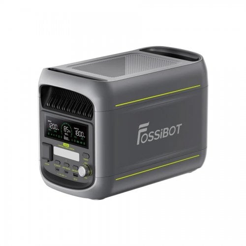 Уценка зарядная станция Fossibot F1800 1800W 1024Wh Black (Вскрытая упаковка, 919260) купить в Украине | Telemart фото