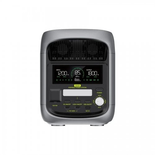 Уценка зарядная станция Fossibot F1800 1800W 1024Wh Black (Вскрытая упаковка, 919260) купить в Украине | Telemart фото