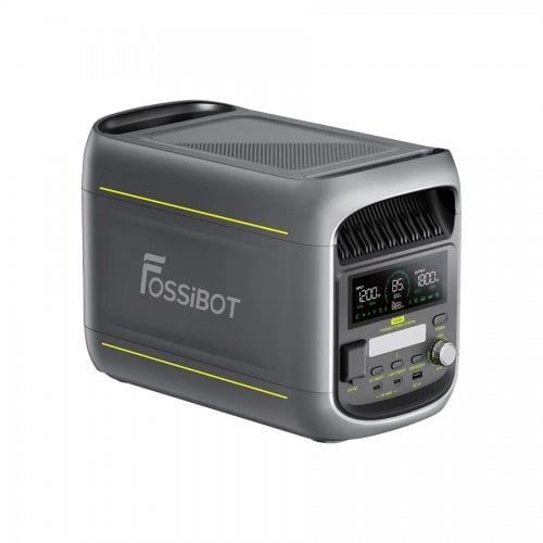 Уценка зарядная станция Fossibot F1800 1800W 1024Wh Black (Вскрытая упаковка, 919260) купить в Украине | Telemart фото