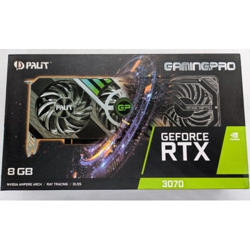 Відеокарта Palit GeForce RTX 3070 GamingPro V1 8192MB (NE63070019P2-1041A) LHR (Відновлено продавцем, 919261) купити в Україні | Telemart фото