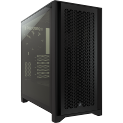 Корпус Corsair 4000D AIRFLOW Tempered Glass без БП (CC-9011200-WW) Black (Восстановлено продавцом, 919268)