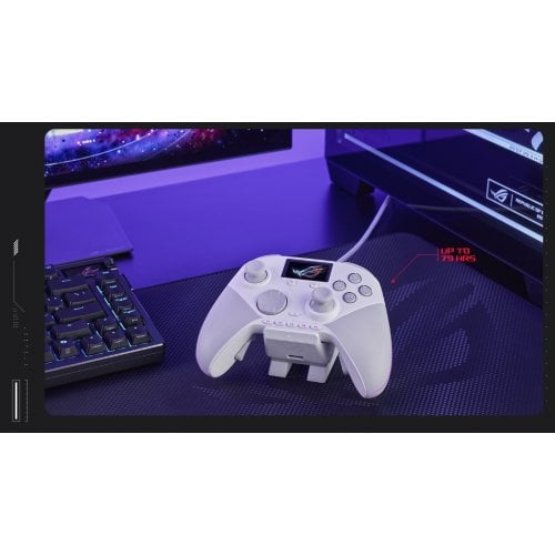 Геймпад Asus ROG Raikiri II Pro Wireless (90MP05A0-BDUA10) White купить в Украине | Telemart фото