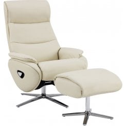 Кресло-реклайнер Qlab RC210 Leather (RC210OT) Oatmeal