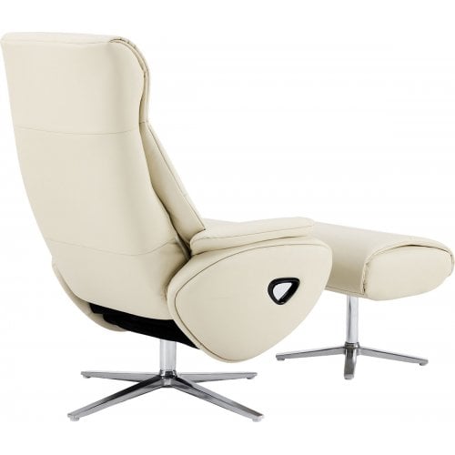 Кресло-реклайнер Qlab RC210 Leather (RC210OT) Oatmeal купить в Украине | Telemart фото