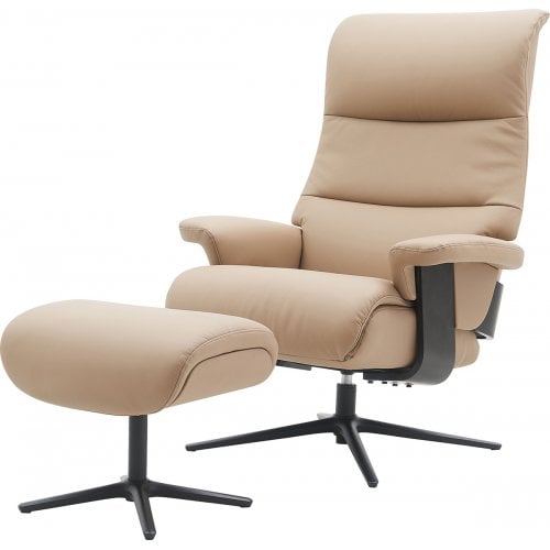 Кресло-реклайнер Qlab RC240 Leather (RC240BE) Beige купить в Украине | Telemart фото