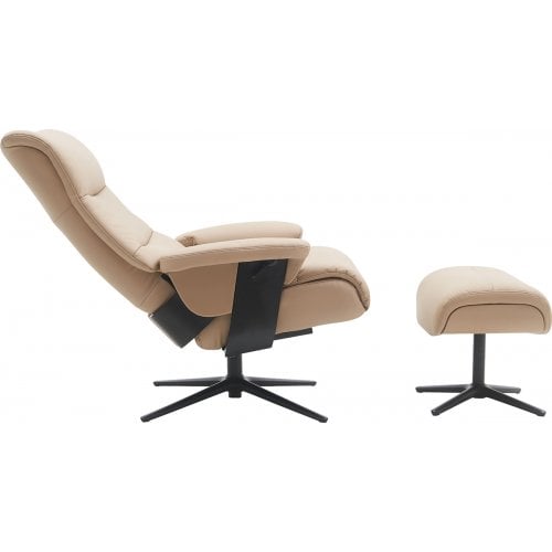 Кресло-реклайнер Qlab RC240 Leather (RC240BE) Beige купить в Украине | Telemart фото