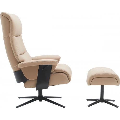 Кресло-реклайнер Qlab RC240 Leather (RC240BE) Beige купить в Украине | Telemart фото