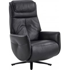 Кресло-реклайнер Qlab RC268 Leather (RC268B) Black