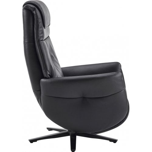 Кресло-реклайнер Qlab RC268 Leather (RC268B) Black купить в Украине | Telemart фото