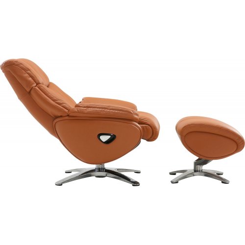 Кресло-реклайнер Qlab RC280 Leather (RC280BR) Brown купить в Украине | Telemart фото