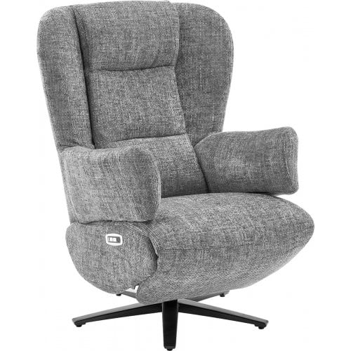 Кресло-реклайнер Qlab RCT240 Fabric (RCT240BR) Grey купить в Украине | Telemart фото