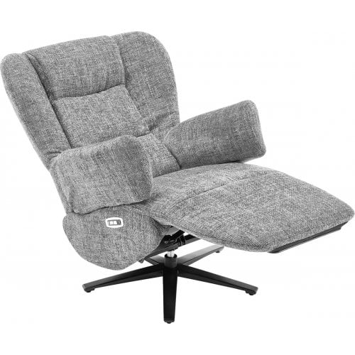 Кресло-реклайнер Qlab RCT240 Fabric (RCT240BR) Grey купить в Украине | Telemart фото