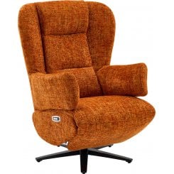Кресло-реклайнер Qlab RCT240 Fabric (RCT240OR) Orange