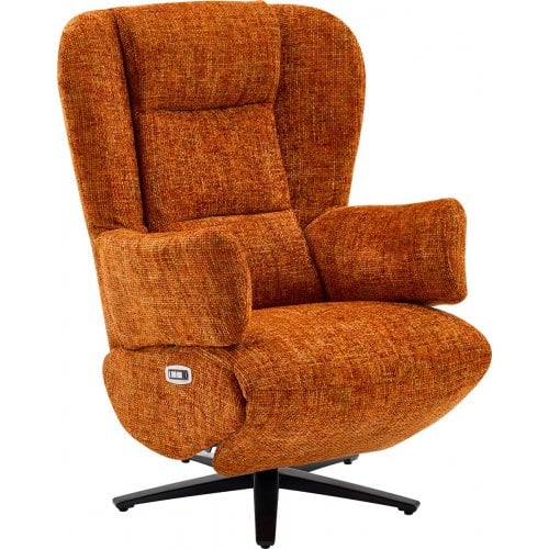 Кресло-реклайнер Qlab RCT240 Fabric (RCT240OR) Orange купить в Украине | Telemart фото