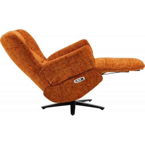 Кресло-реклайнер Qlab RCT240 Fabric (RCT240OR) Orange купить в Украине | Telemart фото
