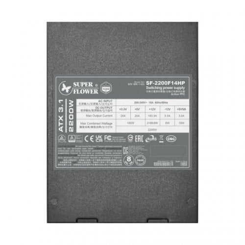 Блок питания Super Flower Leadex 2200W (SF-2200F14HP) Black купить в Украине | Telemart фото