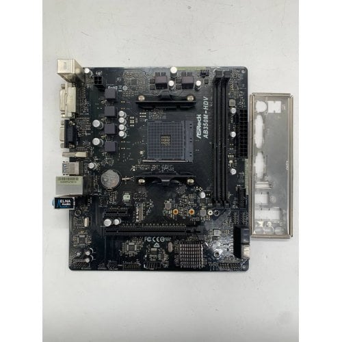 Материнская плата AsRock AB350M-HDV R3.0 (sAM4, AMD B350) (Восстановлено продавцом, 919397) купить в Украине | Telemart фото