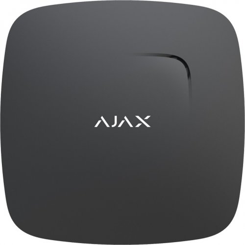 Беспроводной датчик дыма Ajax FireProtect (000001137) Black купить в Украине | Telemart фото