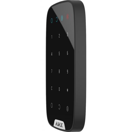 Беспроводная сенсорная клавиатура Ajax KeyPad (000005653) Black купить в Украине | Telemart фото