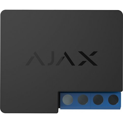 Беспроводное реле с сухим контактом Ajax Relay (000010019) Black купить в Украине | Telemart фото