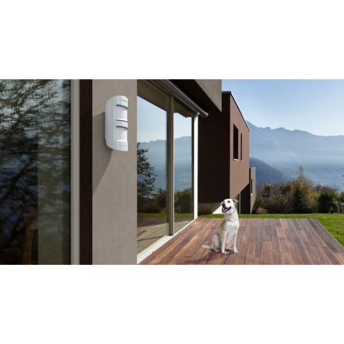 Беспроводной уличный датчик движения Ajax MotionProtect Outdoor (000010641) White купить в Украине | Telemart фото