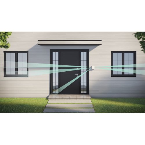 Беспроводной уличный датчик движения Ajax DualCurtain Outdoor (000022070) White купить в Украине | Telemart фото