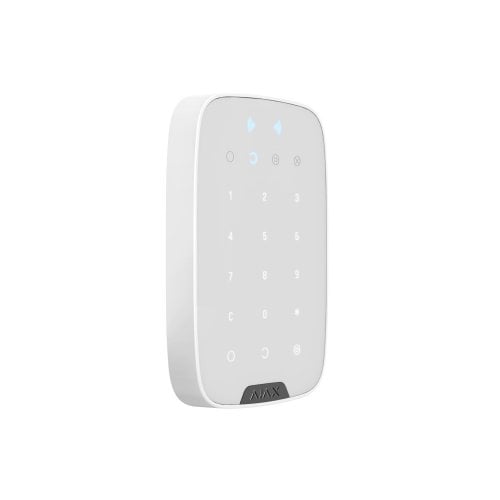 Беспроводная сенсорная клавиатура Ajax KeyPad Plus (000023070) White купить в Украине | Telemart фото