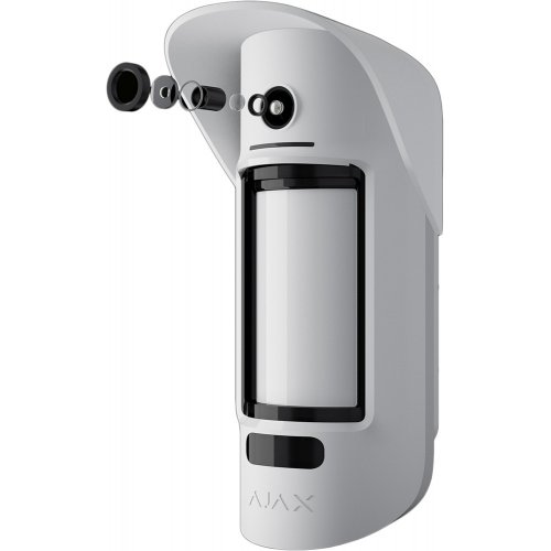 Бездротовий вуличний датчик руху з фотофіксацією Ajax MotionCam Outdoor (000023586) White купити в Україні | Telemart фото
