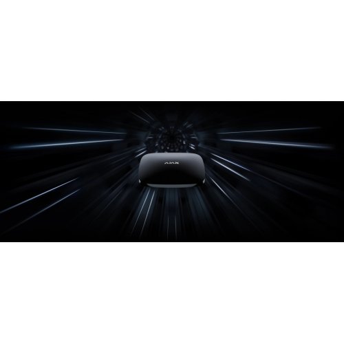 Розумний хаб Ajax Hub 2 (4G) (000026661) Black купити в Україні | Telemart фото