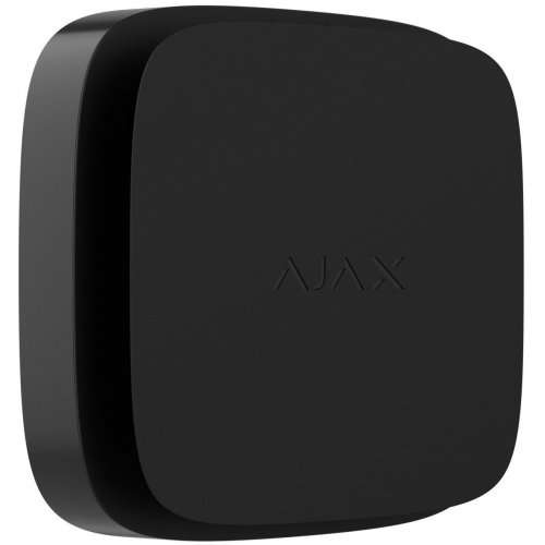 Беспроводной датчик дыма, температуры и угарного газа Ajax FireProtect 2 RB (Heat/Smoke/CO) (000029697) Black купить в Украине | Telemart фото