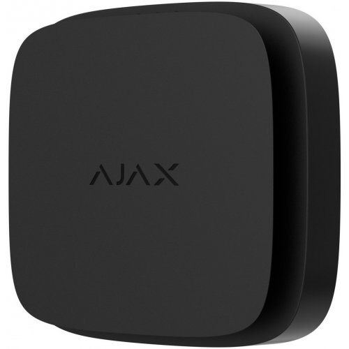 Беспроводной датчик дыма и температуры Ajax FireProtect 2 SB (Heat/Smoke) (000029700) Black купить в Украине | Telemart фото