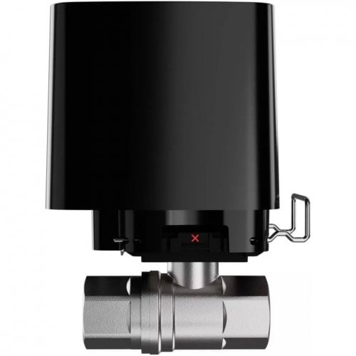 Розумний кран перекриття води Ajax WaterStop 1" (000029716) Black купити в Україні | Telemart фото