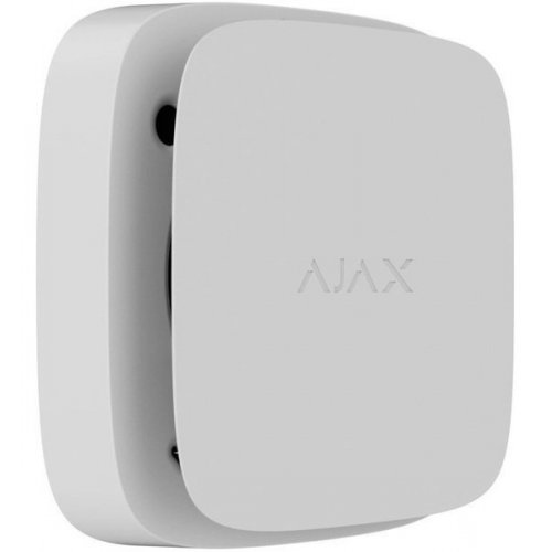 Беспроводной датчик температуры и угарного газа Ajax FireProtect 2 RB (Heat/CO) (000034664) White купить в Украине | Telemart фото