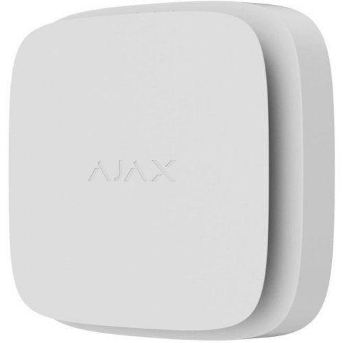Беспроводной датчик температуры и угарного газа Ajax FireProtect 2 RB (Heat/CO) (000034664) White купить в Украине | Telemart фото