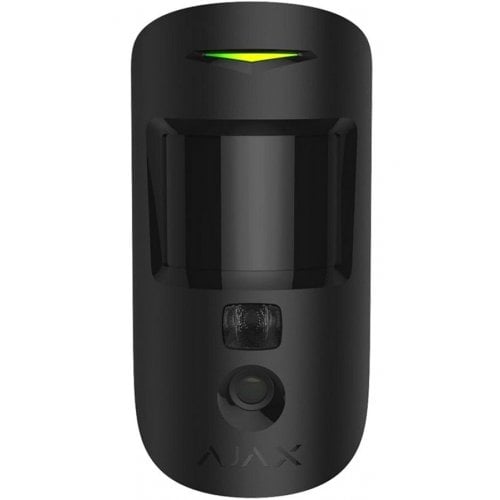 Бездротовий датчик руху з фотофіксацією Ajax MotionCam HDR (000052546) Black купити в Україні | Telemart фото