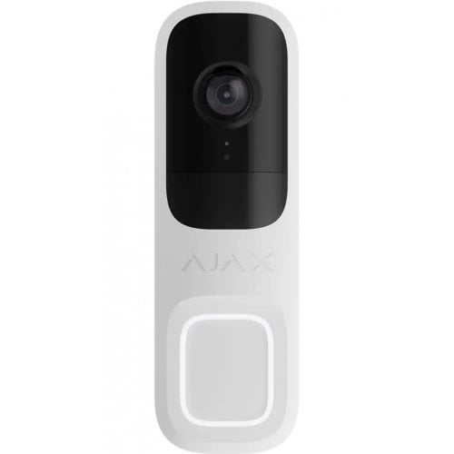 Бездротовий відеодзвінок Ajax Doorbell (000053539) White купити в Україні | Telemart фото