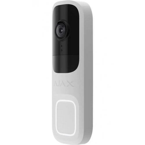 Бездротовий відеодзвінок Ajax Doorbell (000053539) White купити в Україні | Telemart фото
