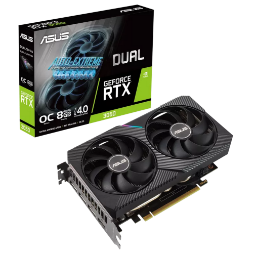 Видеокарта Asus Dual GeForce RTX 3050 OC 8192MB (DUAL-RTX3050-O8G) (Восстановлено продавцом, 919513) купить в Украине | Telemart фото