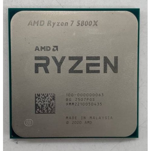 Процесор AMD Ryzen 7 5800X 3.8(4.7)GHz 32MB sAM4 Tray (100-000000063) (Відновлено продавцем, 919612) купити в Україні | Telemart фото