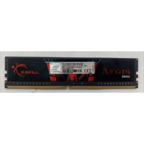 Озу G.Skill DDR4 8GB 3000Mhz Aegis (F4-3000C16S-8GISB) (Восстановлено продавцом, 919619) купить в Украине | Telemart фото