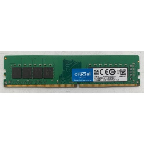Озу Crucial DDR4 8GB 2133MHz (CT8G4DFD8213) (Восстановлено продавцом, 919624) купить в Украине | Telemart фото