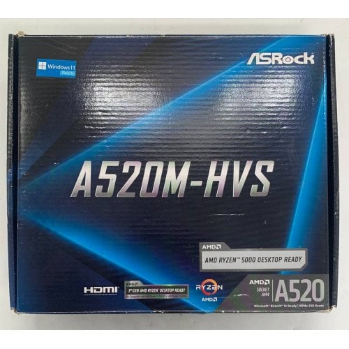 Материнская плата AsRock A520M-HVS (sAM4, AMD A520) (Восстановлено продавцом, 919674) купить в Украине | Telemart фото