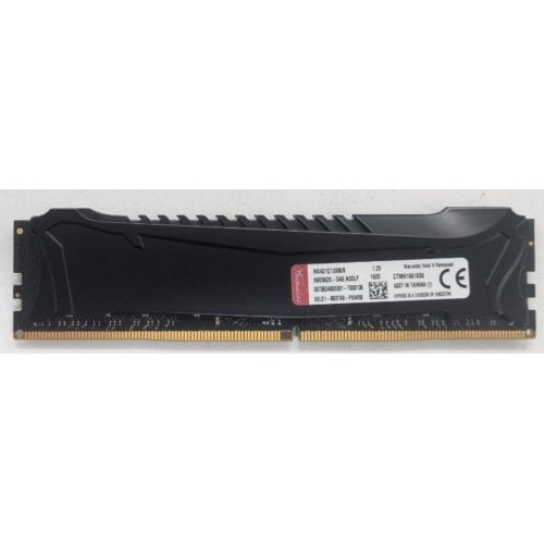 Озп Kingston DDR4 8Gb 2133Mhz HyperX Savage Black (HX421C13SB/8) (Відновлено продавцем, 919760) купити в Україні | Telemart фото