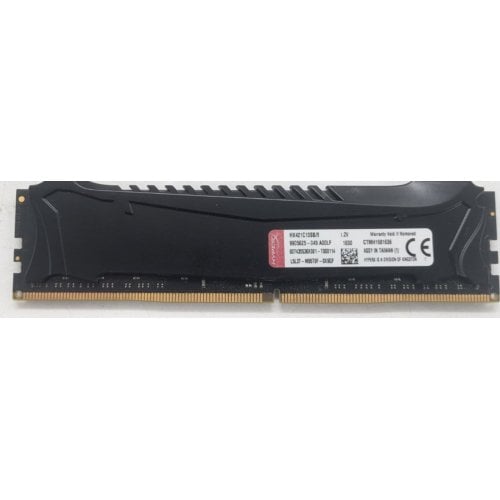 Озу Kingston DDR4 8Gb 2133Mhz HyperX Savage Black (HX421C13SB/8) (Восстановлено продавцом, 919761) купить в Украине | Telemart фото