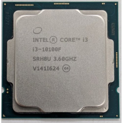 Процесор Intel Core i3-10100F 3.6(4.3)GHz 6MB s1200 Tray (CM8070104291318) (Відновлено продавцем, 919778) купити в Україні | Telemart фото