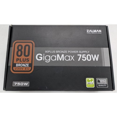 Блок живлення Zalman GigaMax GVII 750W (ZM750-GVII) (Відновлено продавцем, 919794) купити в Україні | Telemart фото